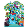 Woodland Tree of Birds Swing Card