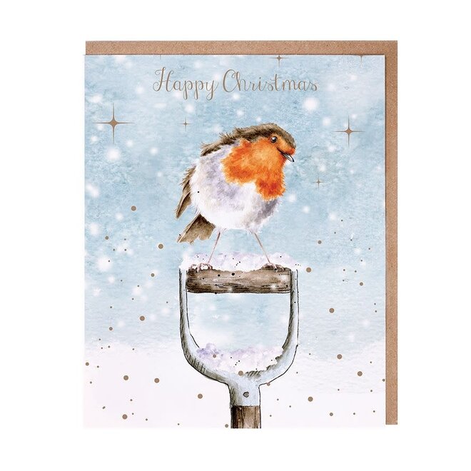 'A Little Red Robin' Robin Christmas Card Pack