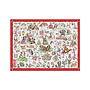 Country Set Christmas Animal 1000 Piece Puzzle