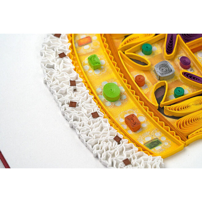 St. Edward's Crown Quilled Greeting Card