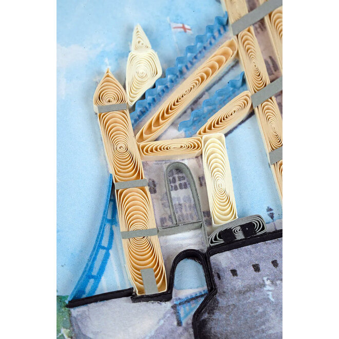 Tower Bridge Quilled Card