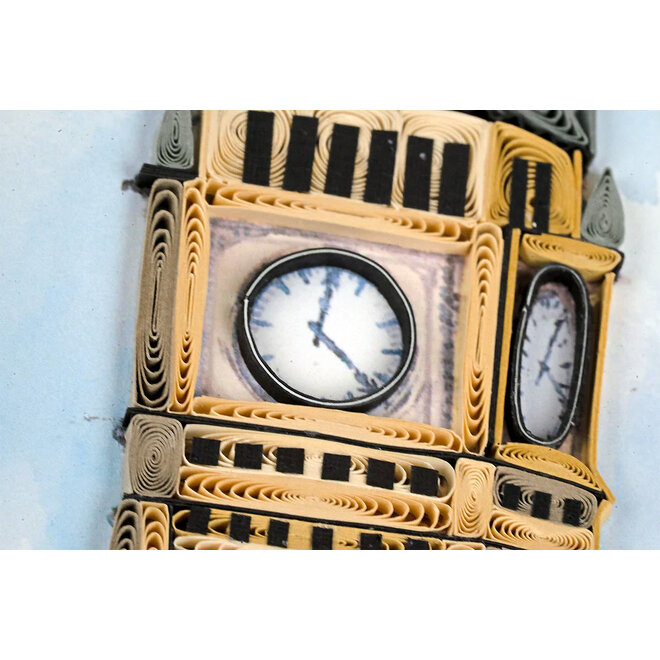 Big Ben Quilled Card