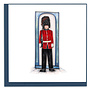 Royal Guard Quilled Greeting Card