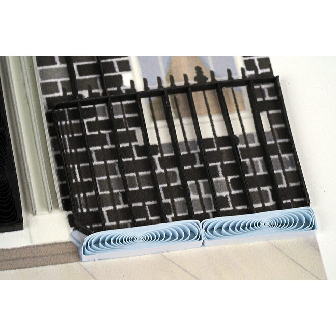 10 Downing Street Quilled Greeting Card