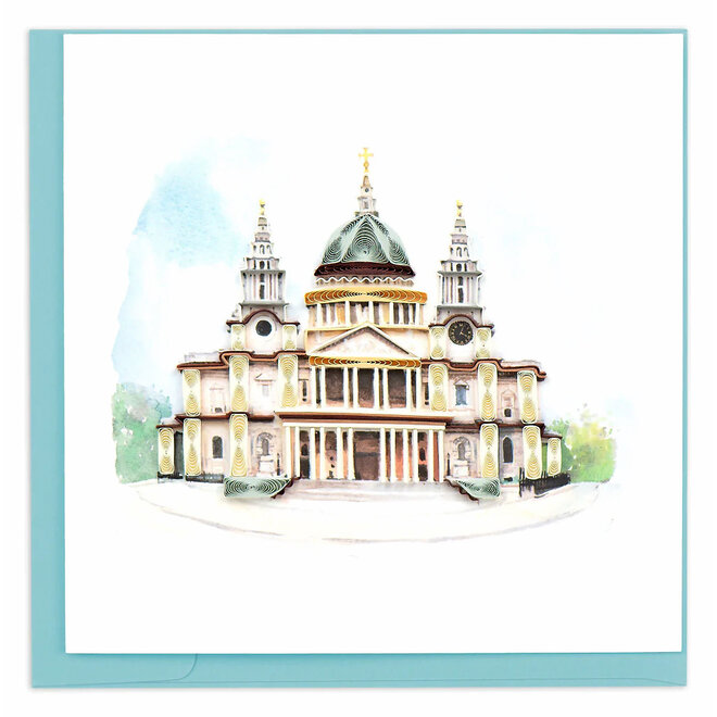 St. Paul's Cathedral Quilled Card