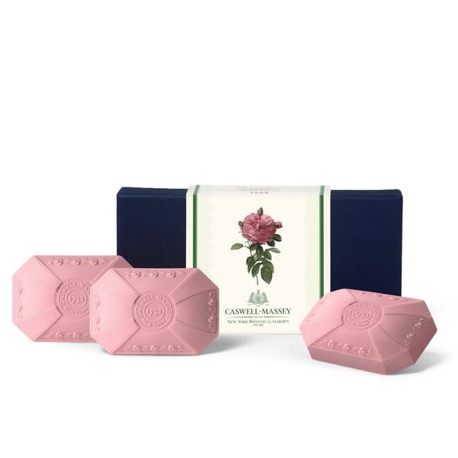 Rose Boxed Bar Soap, Set of 3