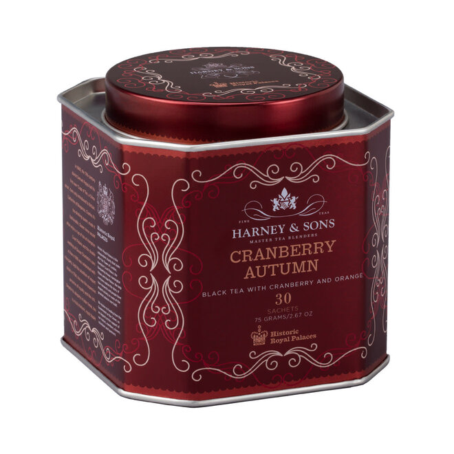Harney & Sons Cranberry Autumn HRP Tin 30s