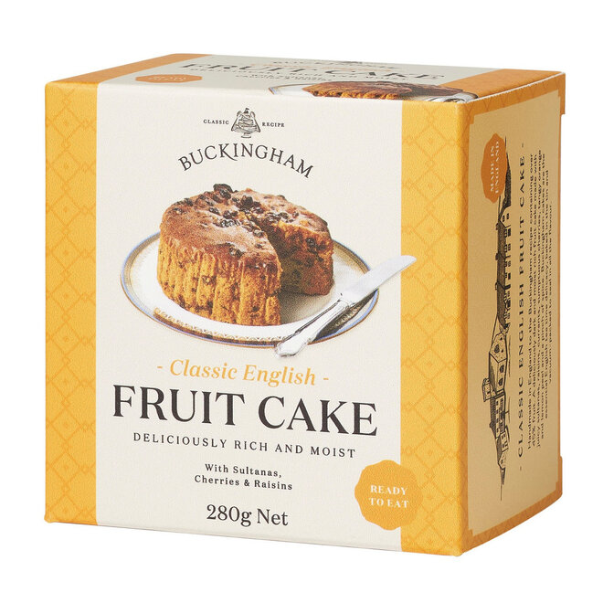 Buckingham Classic English Fruit Cake 280g