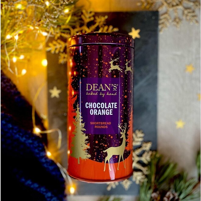 Dean’s Chocolate Orange Shortbread Tin 150g