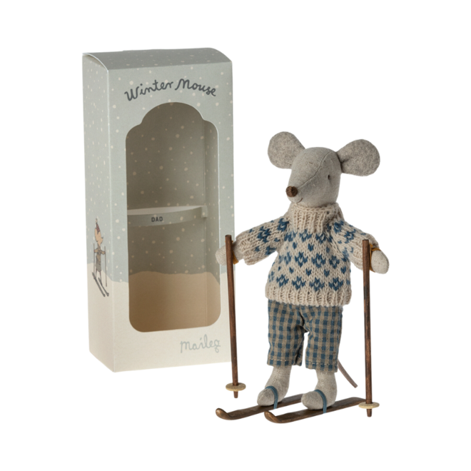 Winter Mouse with Ski Set, Big Brother