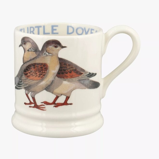 Birds Two Turtle Doves 1/2 Pint Mug