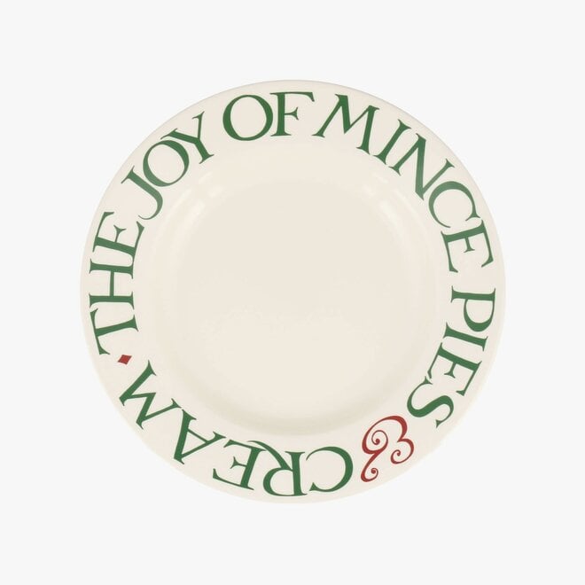Christmas Toast & Marmalade Joy of Mince Pies 8.5" Plate