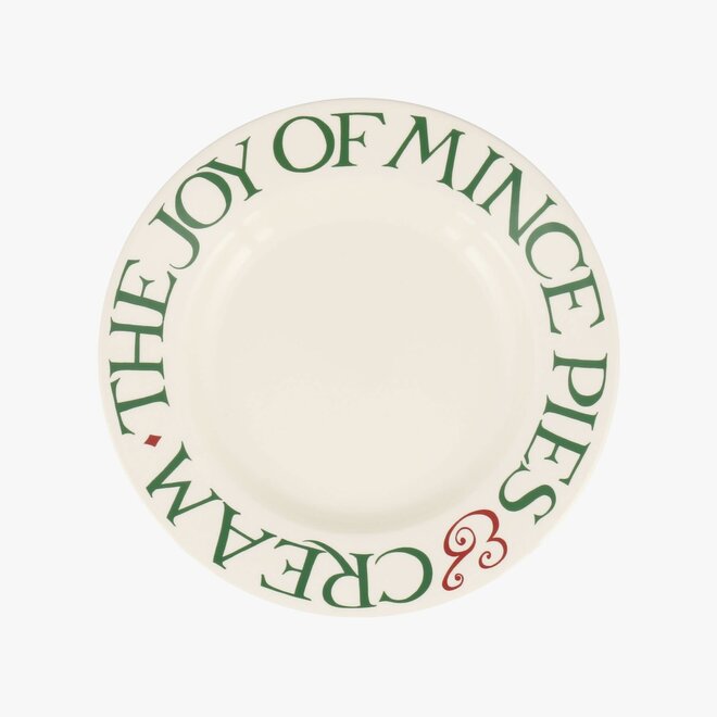 Christmas Toast & Marmalade Joy of Mince Pies 8.5" Plate