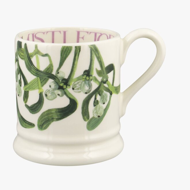 Flowers Mistletoe 1/2 Pint Mug