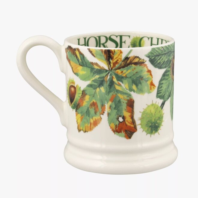 Trees & Leaves Horse Chestnut & Conker 1/2 Pint Mug