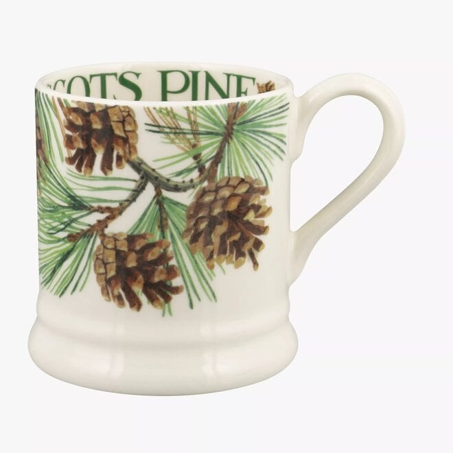 Trees & Leaves Scots Pine 1/2 Pint Mug