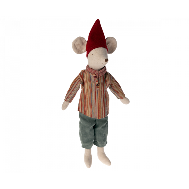 Christmas Mouse, Medium - Boy (Scarf)