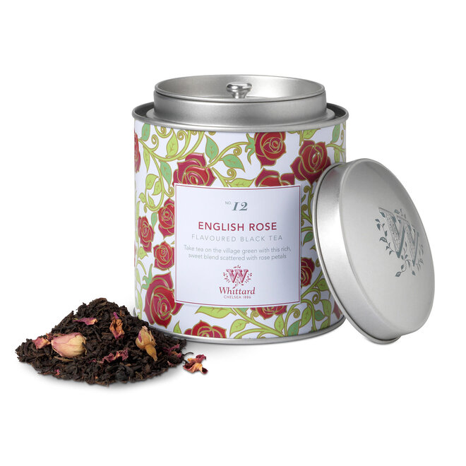Whittard of Chelsea Tea Discoveries English Rose Loose Leaf Caddy