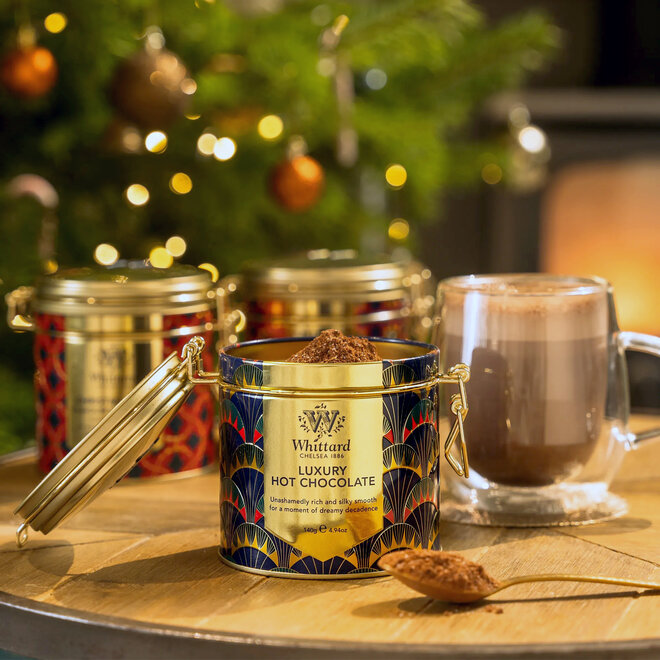 Whittard of Chelsea Luxury Hot Chocolate Clip Top Tin
