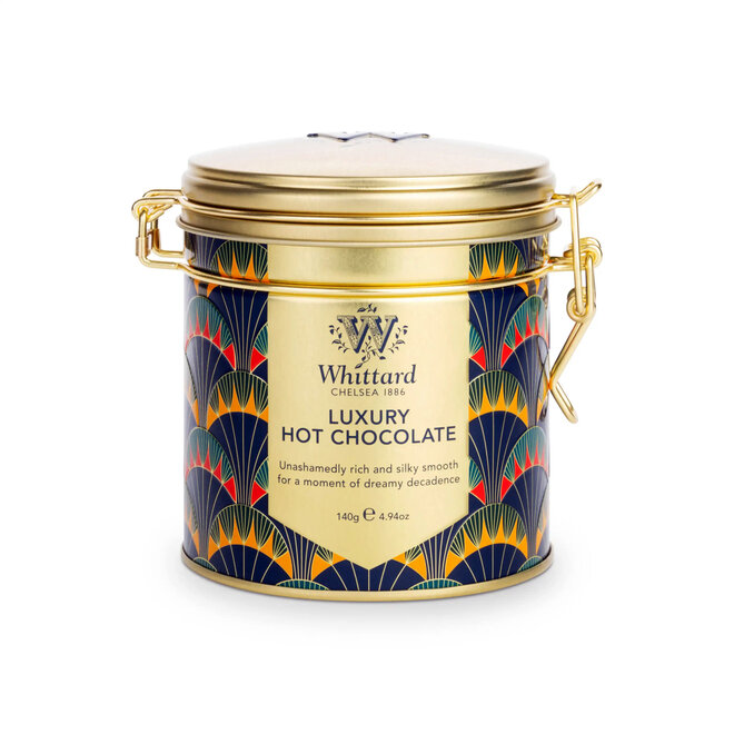 Whittard of Chelsea Luxury Hot Chocolate Clip Top Tin