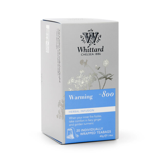 Whittard of Chelsea Wellness Warming Herbal Infusion 20s
