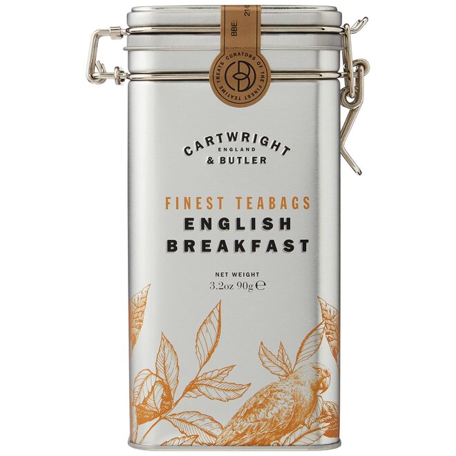 Cartwright & Butler English Breakfast Tea Caddy 30s