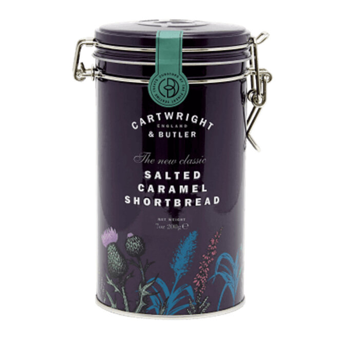 Cartwright & Butler Salted Caramel Shortbread Tin