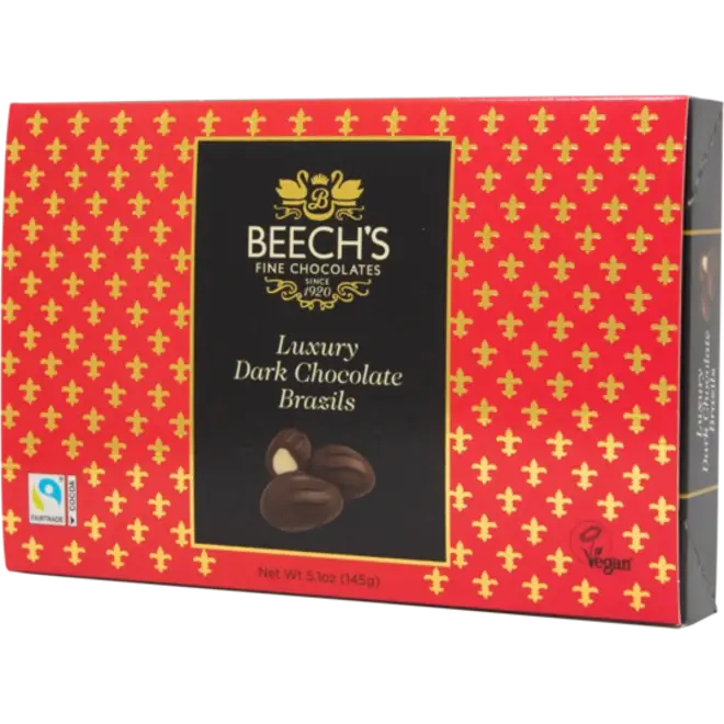 Beech's Dark Chocolate Brazils 145g