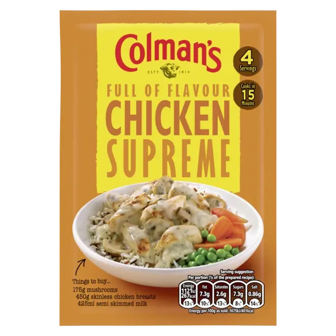 Colman's Chicken Supreme Mix