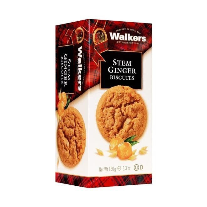 Walkers Stem Ginger Biscuits 150g