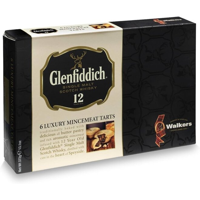 Walkers Glenfiddich 6 Luxury Mincemeat Tarts