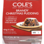 Cole's Brandy Christmas Pudding 454g