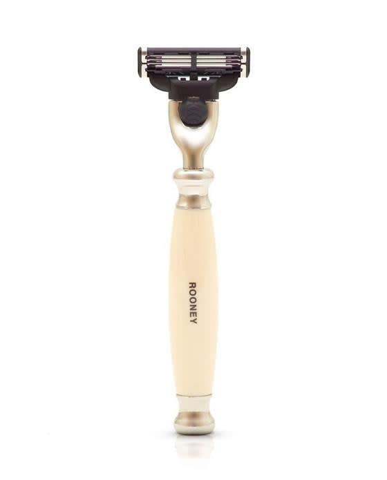 Matchbox Head Razor Rooney Mach 3 Head Handmade Razor (Cream) - British Isles