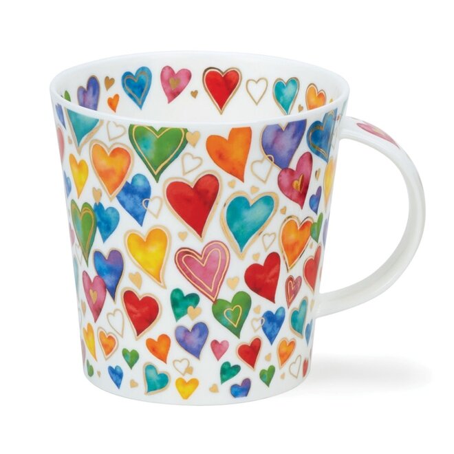 Lomond Dazzle Hearts Mug