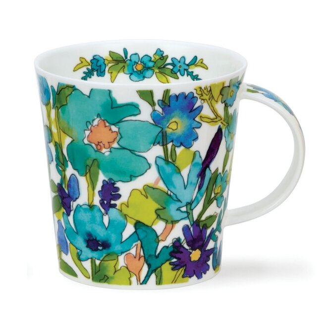Cairngorm Flower Shower Blue Mug