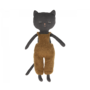 Chatons, Kitten in Overalls - Black