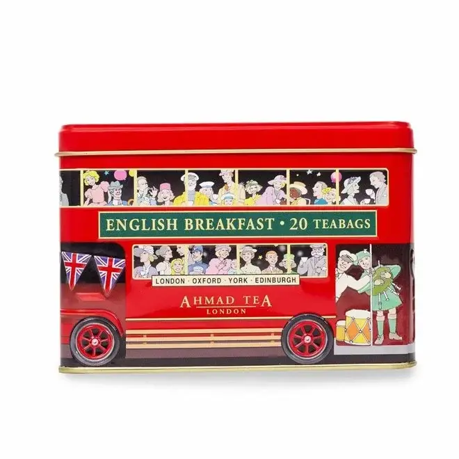 Ahmad English Breakfast London Bus Tin