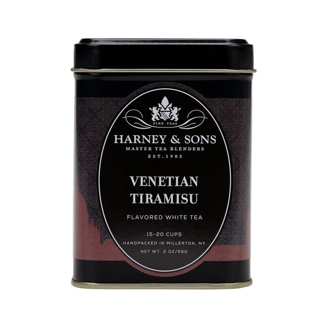 Harney & Sons Venetian Tiramisu White Loose Leaf Tin