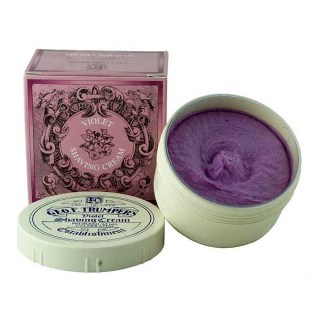 Violet Shaving Cream Pot