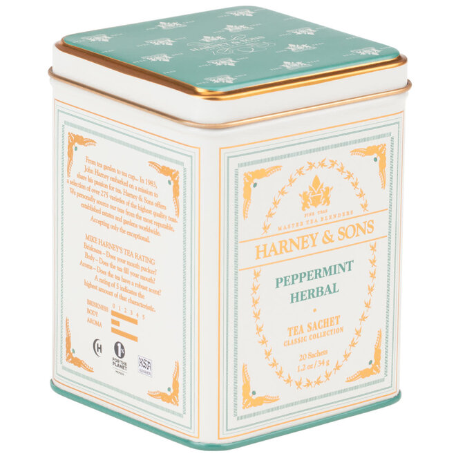 Harney & Sons Peppermint Herbal Tin 20s