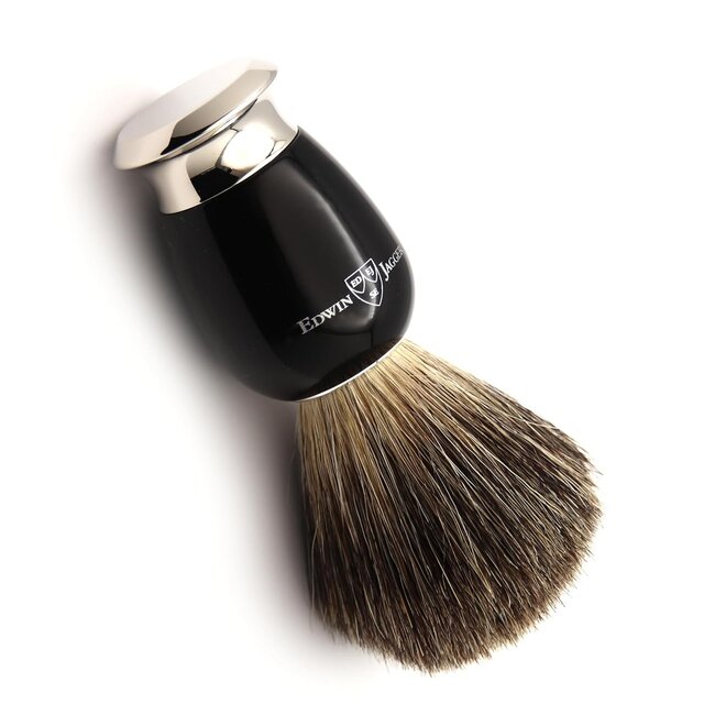 3 Piece Black Mach 3 Shaving Set (Pure Badger)