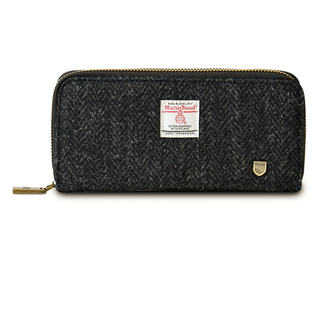 Harris Tweed Black Watch Tartan Long Purse