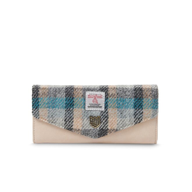 Harris Tweed Islander Tartan Large Clasp Purse