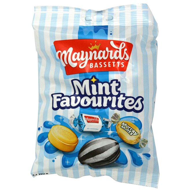 Maynards Bassetts Mint Favourites 192g