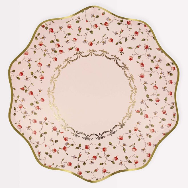 Laduree Marie-Antoinette Paper Dinner Plates