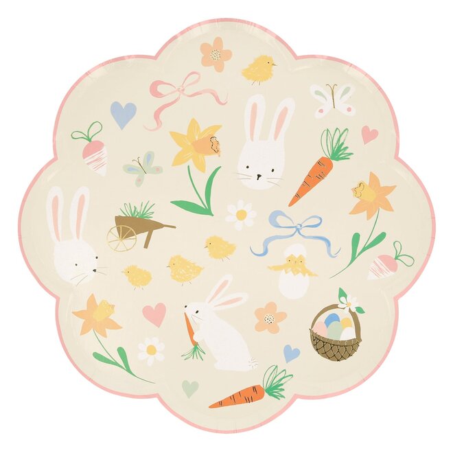 Easter Icon Paper Dinner Plates