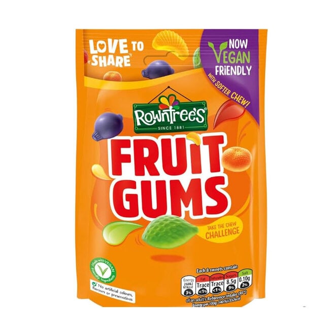 Rowntree's Fruit Gums Pouch