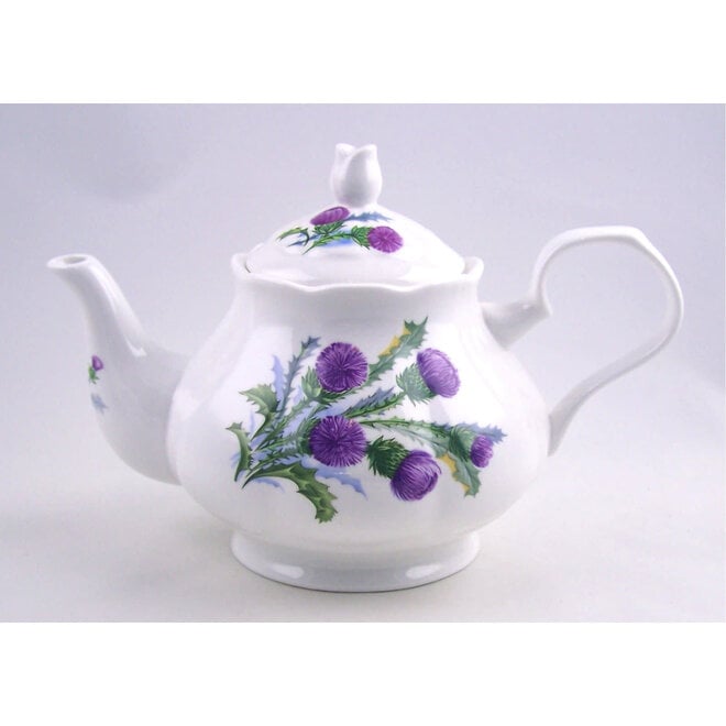 Adderley Ceramics Thistle Teapot