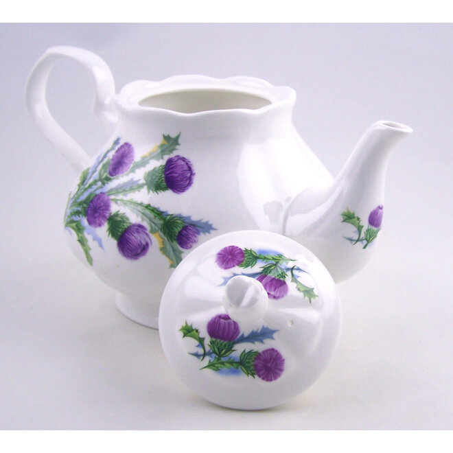Adderley Ceramics Thistle Teapot