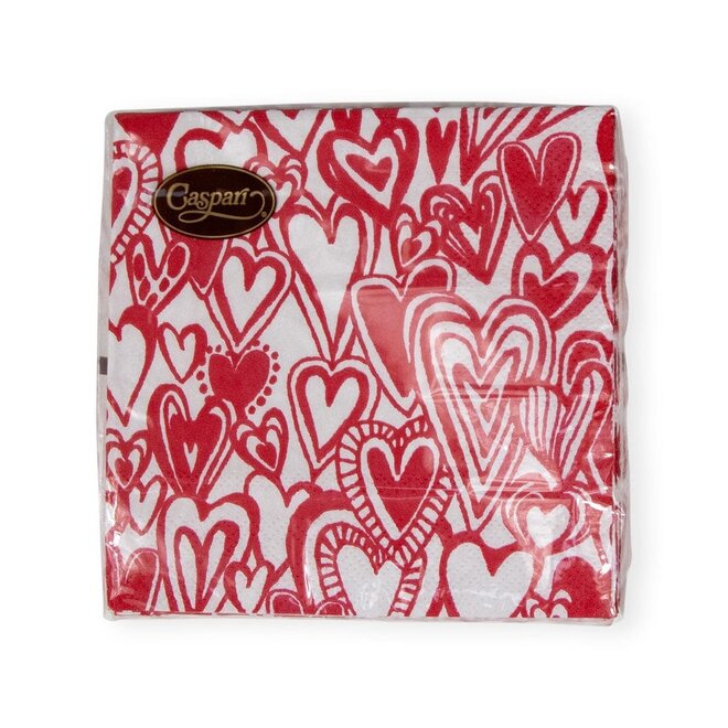 Groovy Love Paper Cocktail Napkin